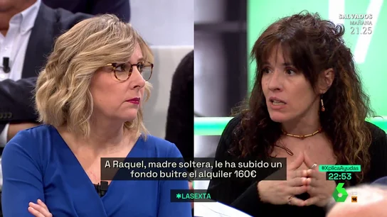 Raquel, afectada por la subida de alquiler Raquel, afectada por la subida de alquiler
