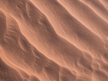 Arena del desierto del Sahara 