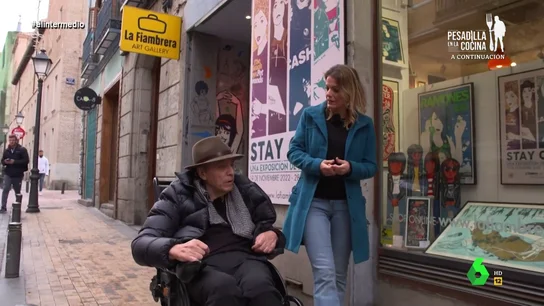 Alberto Godoy, indignado con la accesibilidad de los locales de Malasaña: "Les proponemos comprarles unas rampas, pero no hay actitud" Alberto Godoy, indignado con la accesibilidad de los locales de Malasaña: "Les proponemos comprarles unas rampas, pero no hay actitud"