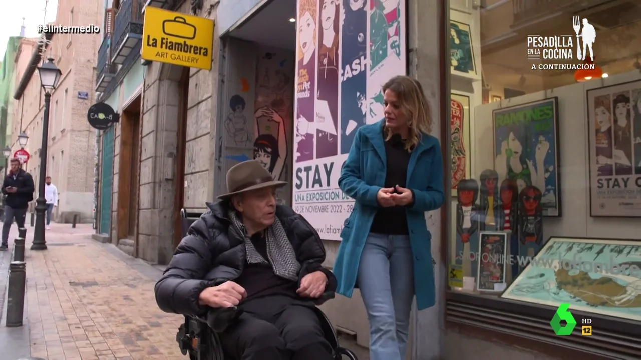 Alberto Godoy, indignado con la accesibilidad de los locales de Malasaña: "Les proponemos comprarles unas rampas, pero no hay actitud"