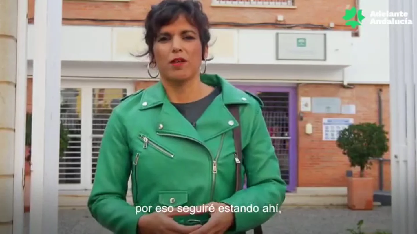 Teresa Rodríguez deja su escaño en el Parlamento de Andalucía y vuelve a su puesto de profesora en un instituto Teresa Rodríguez deja su escaño en el Parlamento de Andalucía y vuelve a su puesto de profesora en un instituto
