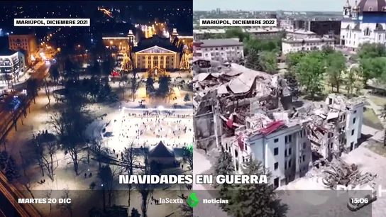 La Navidad devuelve la luz a las ciudades ucranianas tras 300 días de guerra La Navidad devuelve la luz a las ciudades ucranianas tras 300 días de guerra