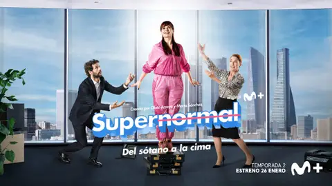 'Supernormal' vuelve con la segunda temporada: 'Del sótano a la cima'.