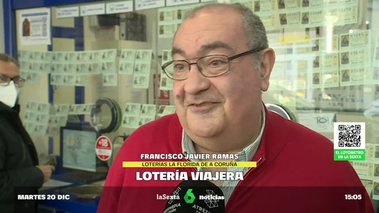 La Lotería de Navidad viajera triunfa: un lotero gallego vende packs de décimos de diferentes ciudades La Lotería de Navidad viajera triunfa: un lotero gallego vende packs de décimos de diferentes ciudades