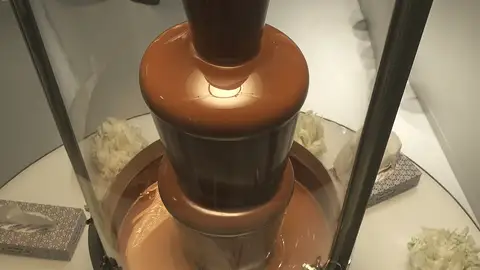 Fuente de chocolate de Lindt Fuente de chocolate de Lindt