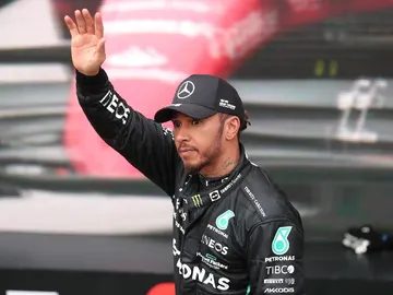 El piloto británico Lewis Hamilton El piloto británico Lewis Hamilton