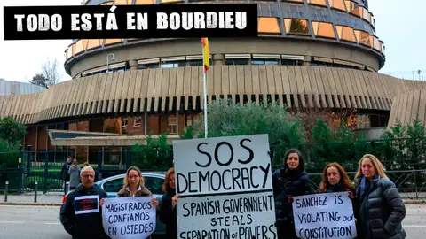 Protesta ante el Tribunal Constitucional Protesta ante el Tribunal Constitucional