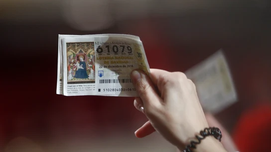 Un décimo de la Lotería de Navidad de 2018 Un décimo de la Lotería de Navidad de 2018