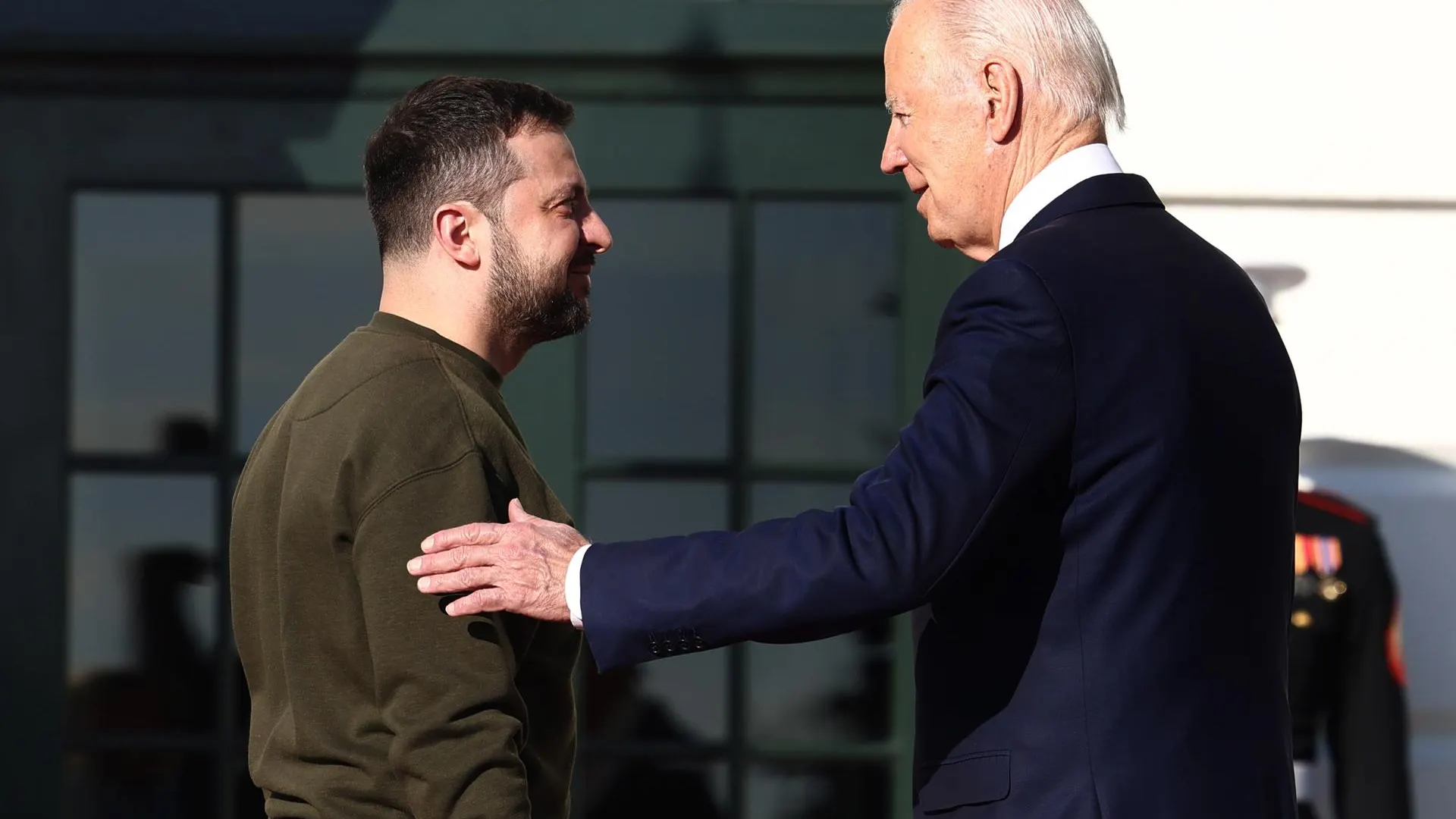 Joe Biden recibe a Volodímir Zelenski en la Casa Blanca (Archivo)