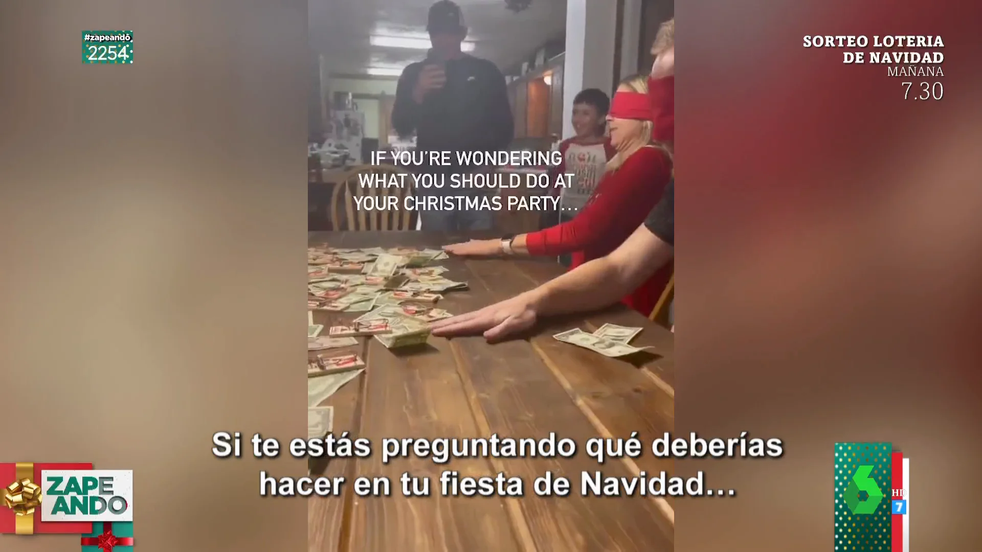 El reto familiar para estas Navidades que mezcla billetes y trapas para ratones