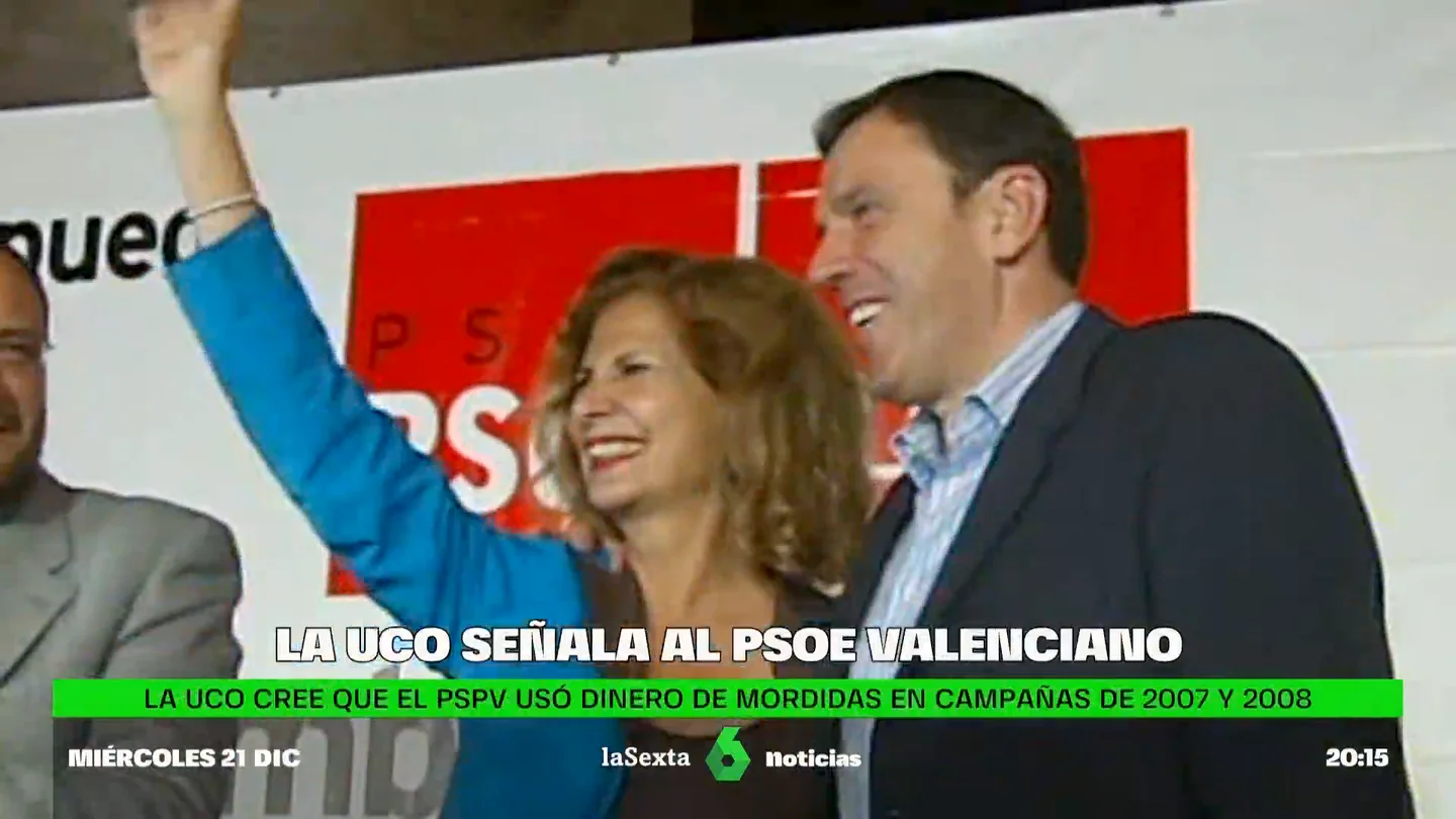 El 'caso Azud' salpica al PSOE valenciano: la UCO sospecha que pagaron tres campañas hace 15 años con mordidas El 'caso Azud' salpica al PSOE valenciano: la UCO sospecha que pagaron tres campañas hace 15 años con mordidas