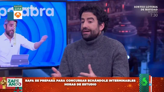 Rafa Castaño, concursante de Pasapalabra, desvela cuántas horas estudia para prepararse El Rosco Rafa Castaño, concursante de Pasapalabra, desvela cuántas horas estudia para prepararse El Rosco