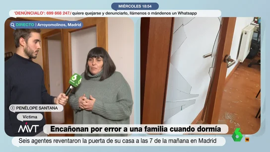 La Policía encañona por error a una familia de Madrid cuando dormía: "Mi hijo tiene pesadillas" La Policía encañona por error a una familia de Madrid cuando dormía: "Mi hijo tiene pesadillas"