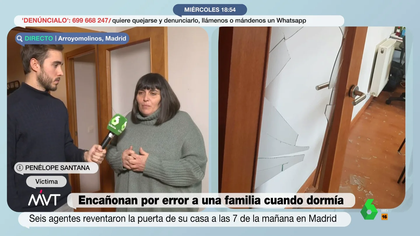 La Policía encañona por error a una familia de Madrid cuando dormía: "Mi hijo tiene pesadillas" La Policía encañona por error a una familia de Madrid cuando dormía: "Mi hijo tiene pesadillas"