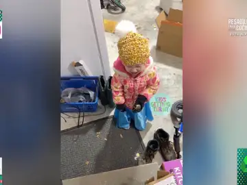 El llanto viral de una niña cuando su madre le obliga a su ratón muerto a la basur