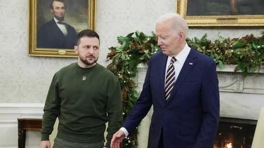 El presidente de los Estados Unidos sostiene una reunión bilateral con el presidente de Ucrania El presidente de los Estados Unidos sostiene una reunión bilateral con el presidente de Ucrania