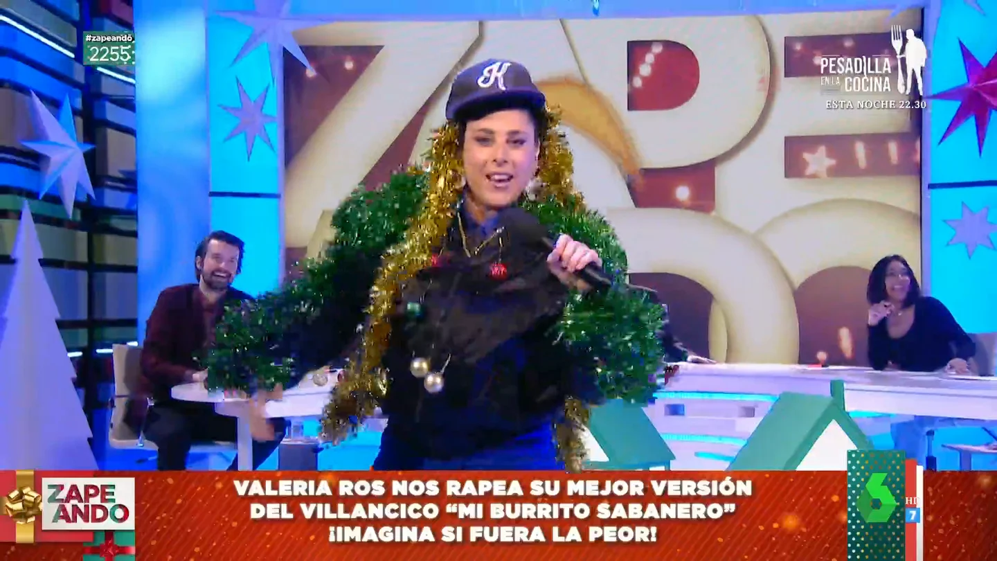 Valeria Ros se convierte en Valeria Baby para rapear en directo: "Tiembla, Arkano, vas a comer de la palma de mi mano" Valeria Ros se convierte en Valeria Baby para rapear en directo: "Tiembla, Arkano, vas a comer de la palma de mi mano"
