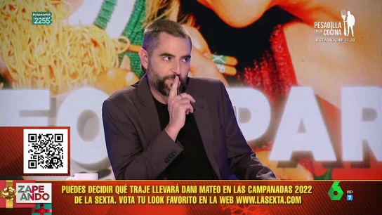 La confesión de Dani Mateo sobre lo que escuchó al otro lado del teléfono cuando llamó a sus padres en plenas Campanadas La confesión de Dani Mateo sobre lo que escuchó al otro lado del teléfono cuando llamó a sus padres en plenas Campanadas