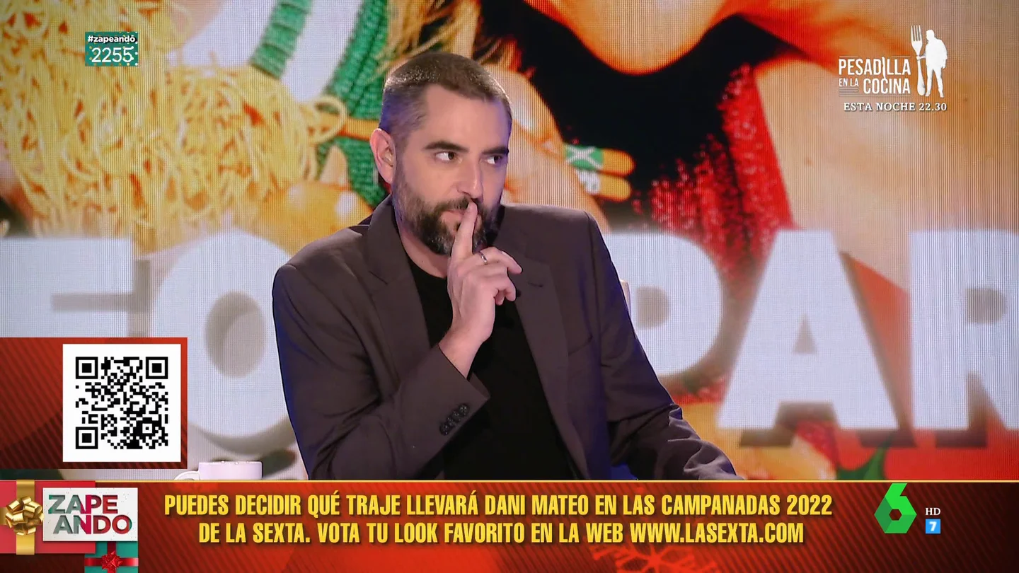 La confesión de Dani Mateo sobre lo que escuchó al otro lado del teléfono cuando llamó a sus padres en plenas Campanadas La confesión de Dani Mateo sobre lo que escuchó al otro lado del teléfono cuando llamó a sus padres en plenas Campanadas