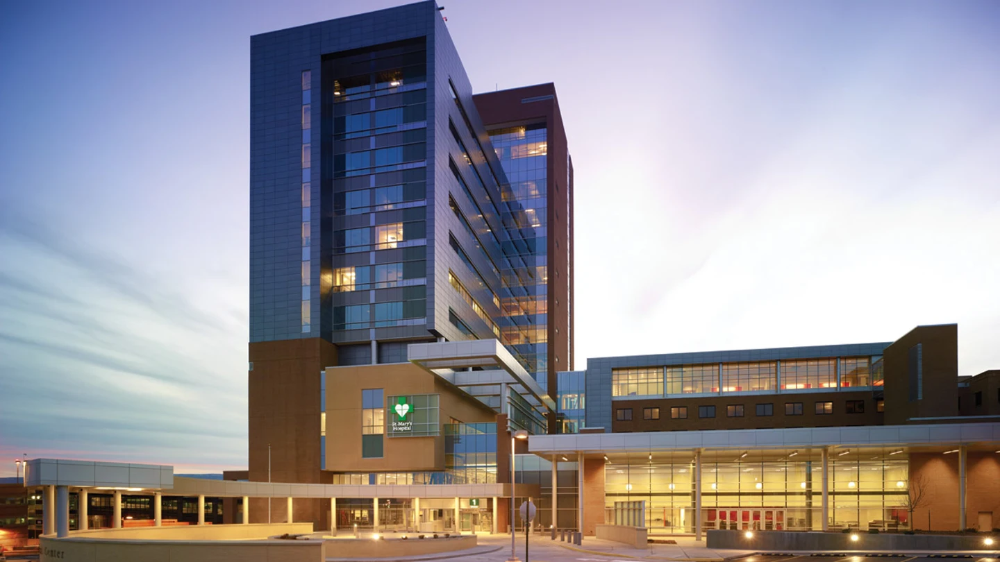 El St. Mary's Hospital, en Grand Junction, Colorado (EEUU) El St. Mary's Hospital, en Grand Junction, Colorado (EEUU)