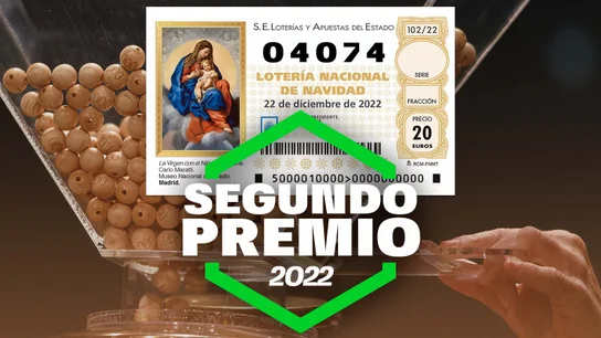 Segundo premio de la Lotería de Navidad 2022 Segundo premio de la Lotería de Navidad 2022