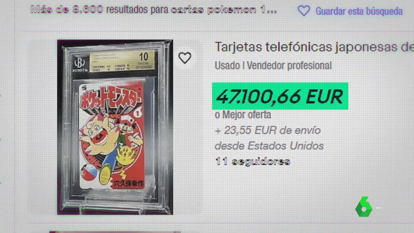 Cartas Pokémon de los 90 por casi 50.000 euros: el negocio de revender juguetes antiguos Cartas Pokémon de los 90 por casi 50.000 euros: el negocio de revender juguetes antiguos