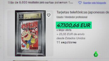 Cartas Pokémon de los 90 por casi 50.000 euros: el negocio de revender juguetes antiguos