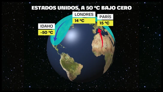 Imagen de la tormenta Elliot que azota Estados Unidos. Imagen de la tormenta Elliot que azota Estados Unidos.