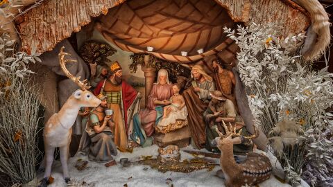 Belén (pesebre) en París