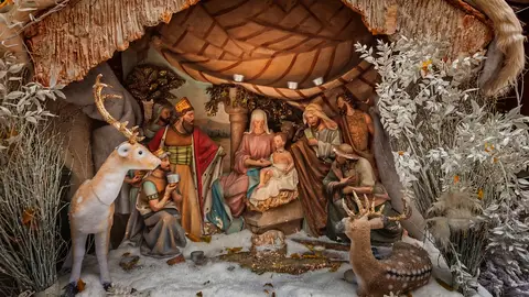 Belén (pesebre) en París Belén (pesebre) en París
