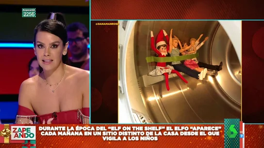 El lado más gamberro de 'Elf on the Shelf', la tradición navideña que Cristina Pedroche quiere hacer a Dabiz Muñoz El lado más gamberro de 'Elf on the Shelf', la tradición navideña que Cristina Pedroche quiere hacer a Dabiz Muñoz