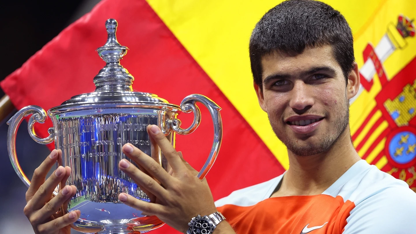Carlos Alcaraz, con el US Open Carlos Alcaraz, con el US Open