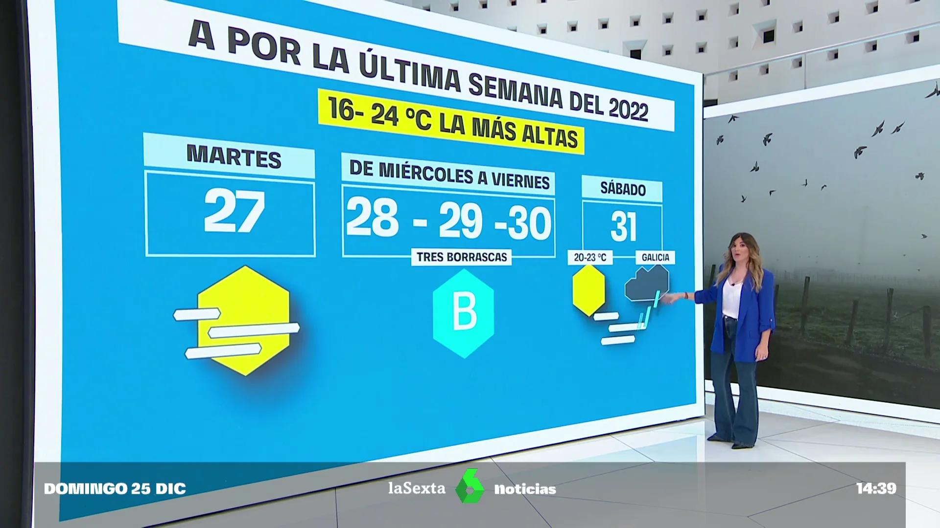 Navidad seca en gran parte de España con excepción de Galicia, donde la lluvia no da tregua