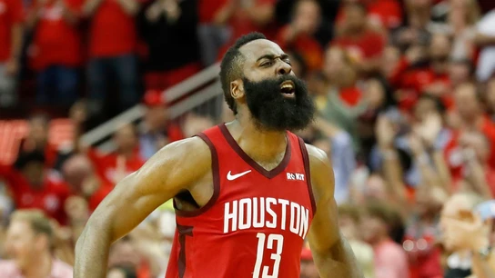 James Harden, con los Rockets James Harden, con los Rockets