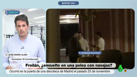 Froilán, ¿envuelto en una pelea con navajas? "Diferentes testigos confirman que es uno de los implicados" Froilán, ¿envuelto en una pelea con navajas? "Diferentes testigos confirman que es uno de los implicados"