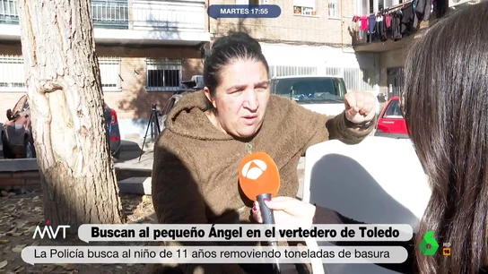 La madre del niño que buscan en un vertedero de Toledo cree que está vivo La madre del niño que buscan en un vertedero de Toledo cree que está vivo
