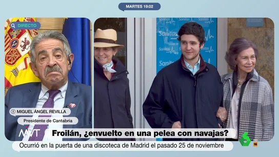 Esta es la opinión de Revilla sobre Froilán Esta es la opinión de Revilla sobre Froilán