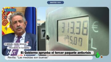 La opinión de Revilla sobre la supresión de los 20 céntimos por litro de combustible: "Hay población que vive del coche"