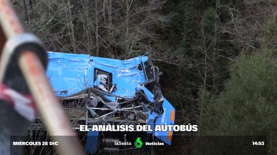 La Guardia Civil reconstruye el accidente del autob&uacute;s en Cerdedo-Cotobade para averiguar las causas