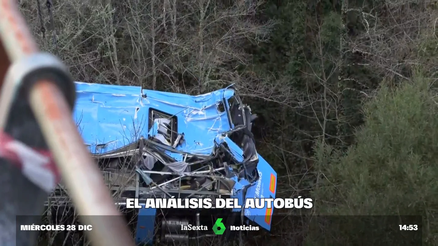 La Guardia Civil reconstruye el accidente del autobús en Cerdedo-Cotobade para averiguar las causas La Guardia Civil reconstruye el accidente del autobús en Cerdedo-Cotobade para averiguar las causas