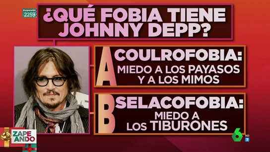 Estas son las fobias más sorprendentes de Johnny Deep, Meghan Fox y Channing Tatum Estas son las fobias más sorprendentes de Johnny Deep, Meghan Fox y Channing Tatum