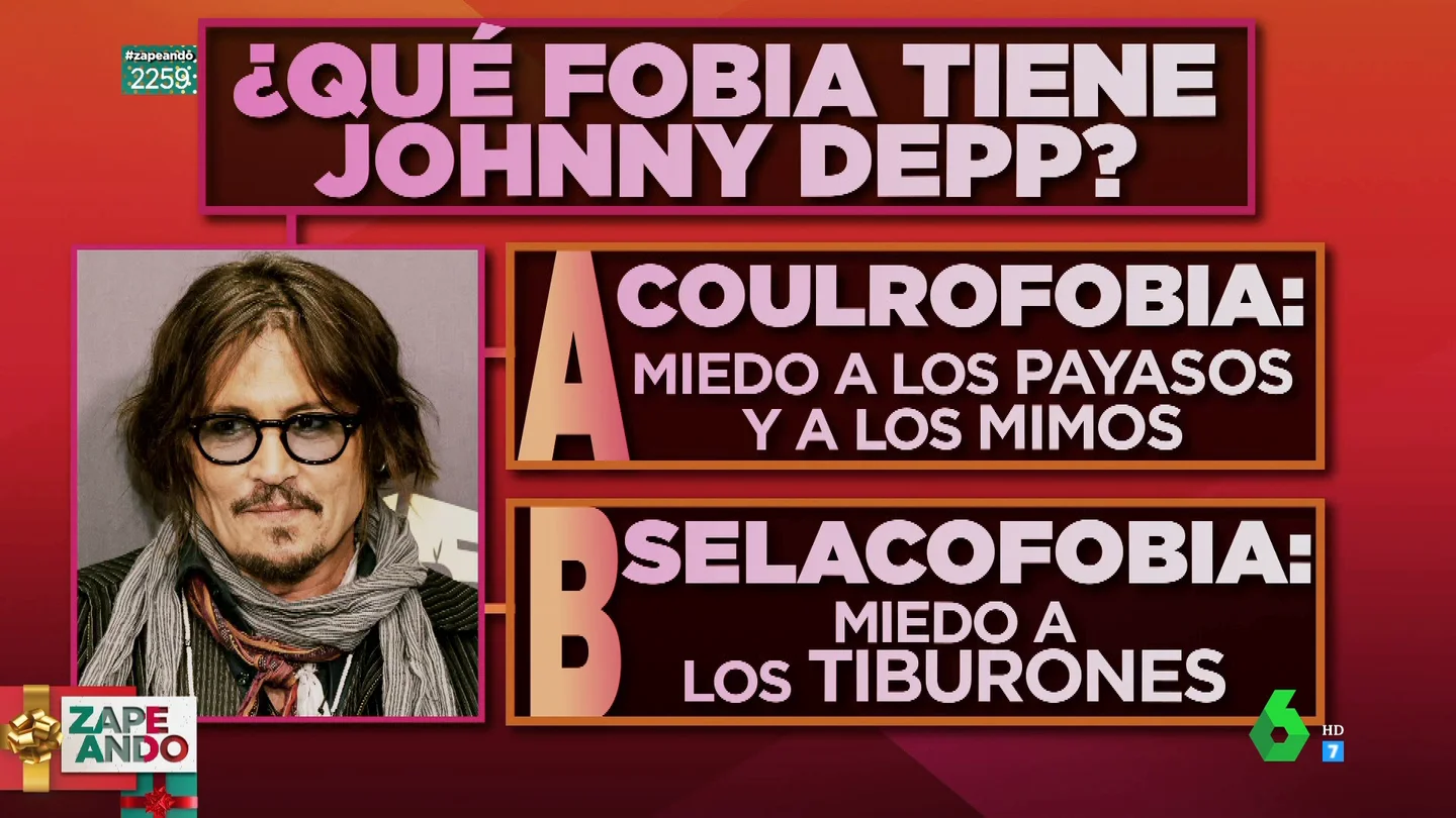Estas son las fobias más sorprendentes de Johnny Deep, Meghan Fox y Channing Tatum Estas son las fobias más sorprendentes de Johnny Deep, Meghan Fox y Channing Tatum