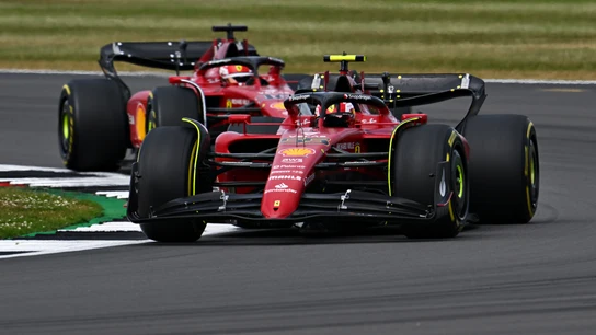 Los Ferraris de Carlos Sainz y Charles Leclerc Los Ferraris de Carlos Sainz y Charles Leclerc