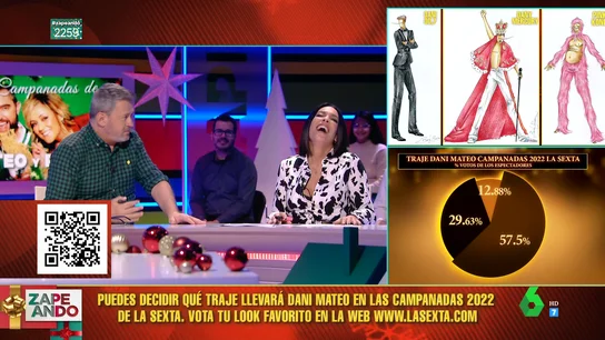 Lorena Castell desquicia a Miki Nadal al liarse calculado los porcentajes del look de Dani Mateo Lorena Castell desquicia a Miki Nadal al liarse calculado los porcentajes del look de Dani Mateo