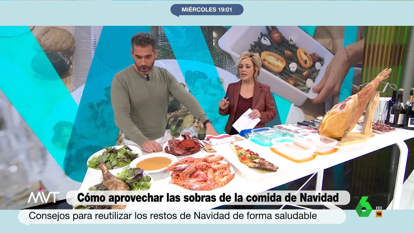 Cómo aprovechar las sobras de Navidad: las claves para reutilizar la comida de forma saludable Cómo aprovechar las sobras de Navidad: las claves para reutilizar la comida de forma saludable