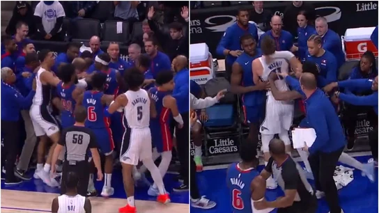 Brutal pelea en la NBA: un jugador se queda inconsciente tras un puñetazo en la nuca Brutal pelea en la NBA: un jugador se queda inconsciente tras un puñetazo en la nuca