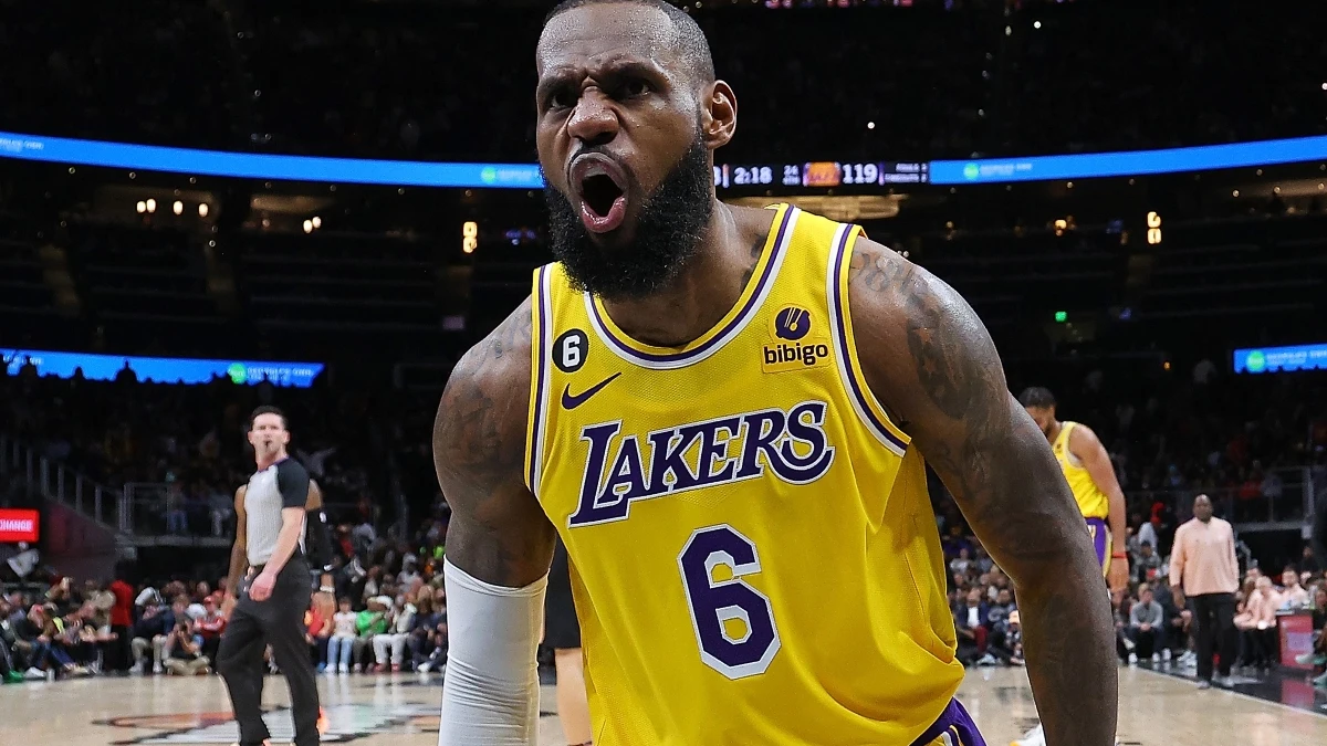 LeBron James, con los Lakers