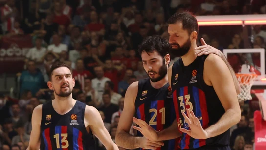 Nikola Mirotic, con el Barça Nikola Mirotic, con el Barça