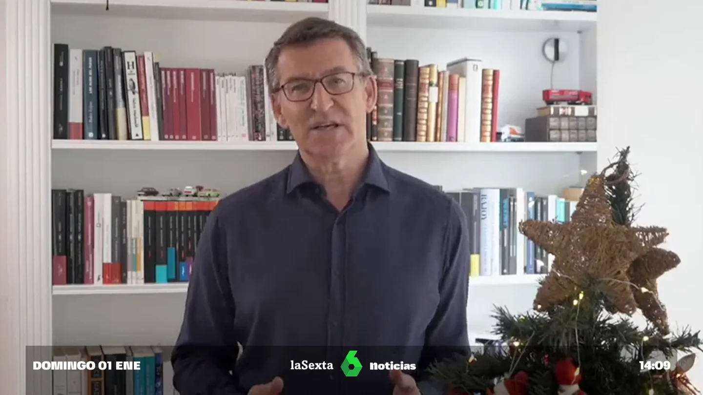 Feijóo da la bienvenida al año "del cambio" y condena la "profunda" crisis institucional y económica Feijóo da la bienvenida al año "del cambio" y condena la "profunda" crisis institucional y económica