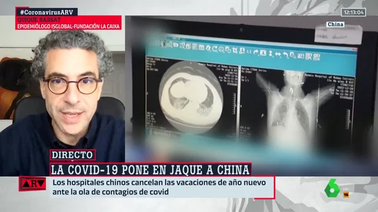 El epidemiólogo Quique Bassat recomienda una cuarta dosis ante el estallido de COVID en China: "La pandemia no ha terminado" El epidemiólogo Quique Bassat recomienda una cuarta dosis ante el estallido de COVID en China: "La pandemia no ha terminado"